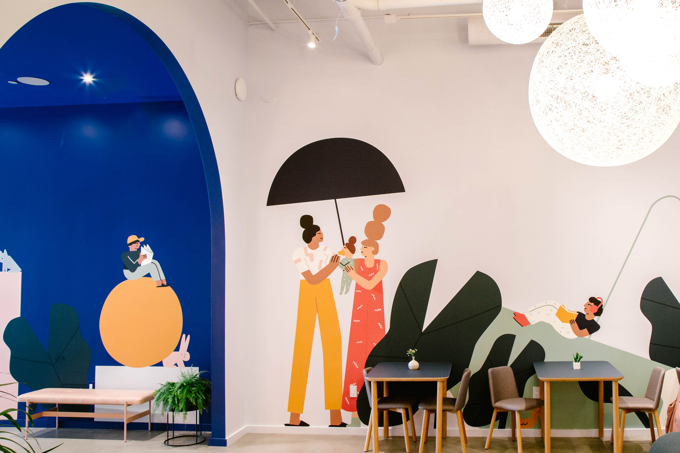 商業空間,兒童活動社區,Darien Williams,美國洛杉磯,兒童保育中心,多功能空間