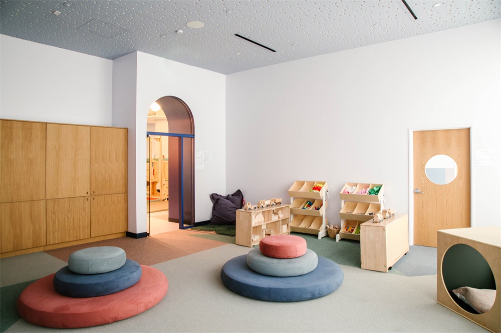 商業空間,兒童活動社區,Darien Williams,美國洛杉磯,兒童保育中心,多功能空間