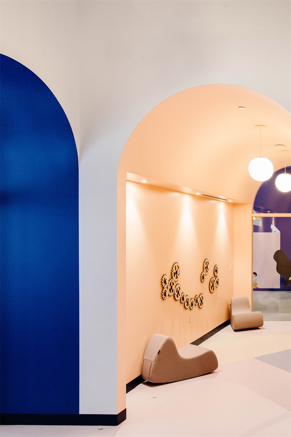 商業空間,兒童活動社區,Darien Williams,美國洛杉磯,兒童保育中心,多功能空間