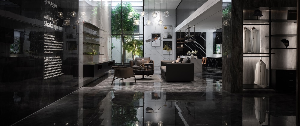 商業空間,展廳設計,陶瓷展廳空間,拓維設計,項目投稿