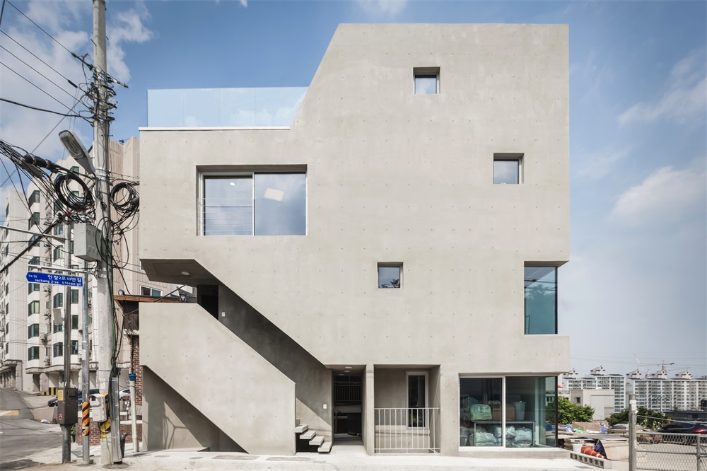 韓國九裏,住宅設計,住家工作室,私人住宅設計,建築設計,Architects H2L