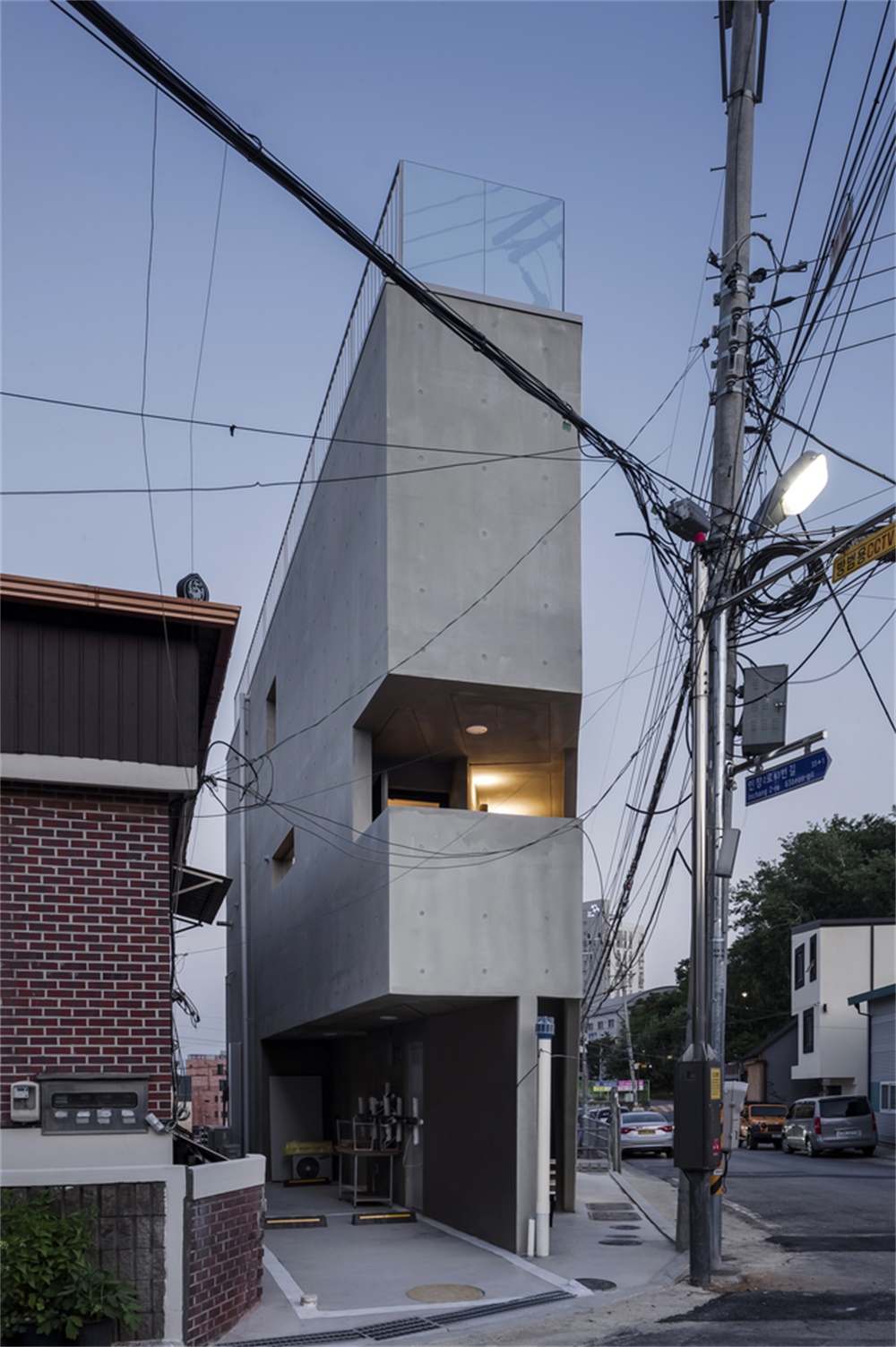 韓國九裏,住宅設計,住家工作室,私人住宅設計,建築設計,Architects H2L