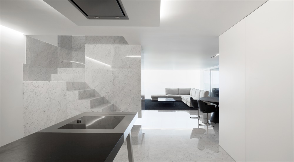 住宅空間,西班牙,Fran Silvestre Arquitectos,改造設計,penthouse住宅,極簡主義