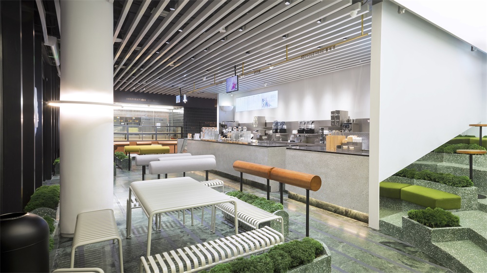 餐飲空間,杭州,喜茶,喜茶熱麥店,nota建築設計工作室,茶飲店設計