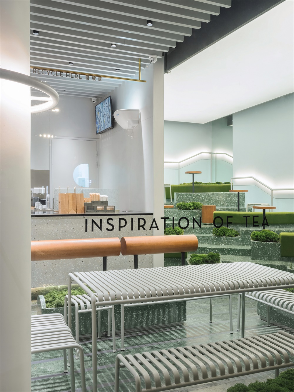 餐飲空間,杭州,喜茶,喜茶熱麥店,nota建築設計工作室,茶飲店設計