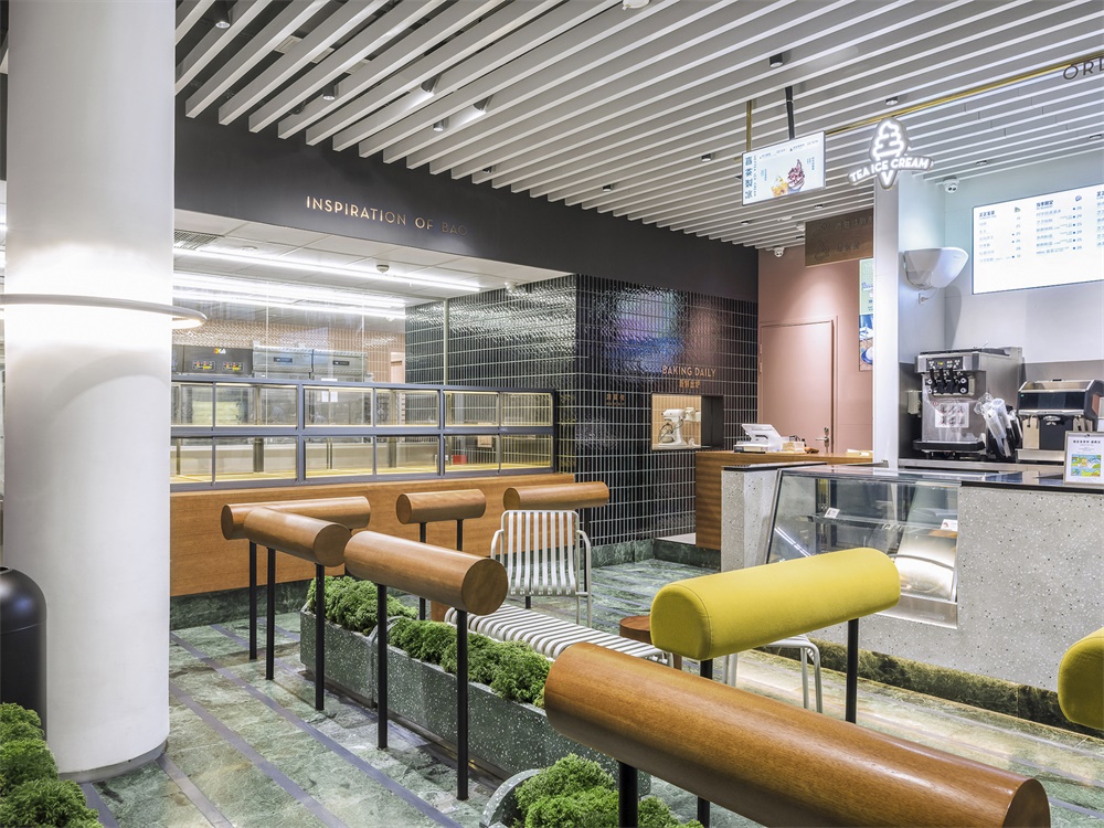 餐飲空間,杭州,喜茶,喜茶熱麥店,nota建築設計工作室,茶飲店設計