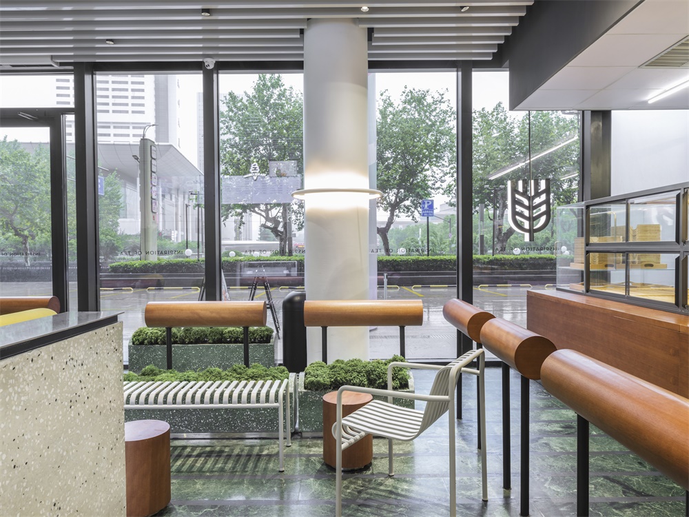 餐飲空間,杭州,喜茶,喜茶熱麥店,nota建築設計工作室,茶飲店設計