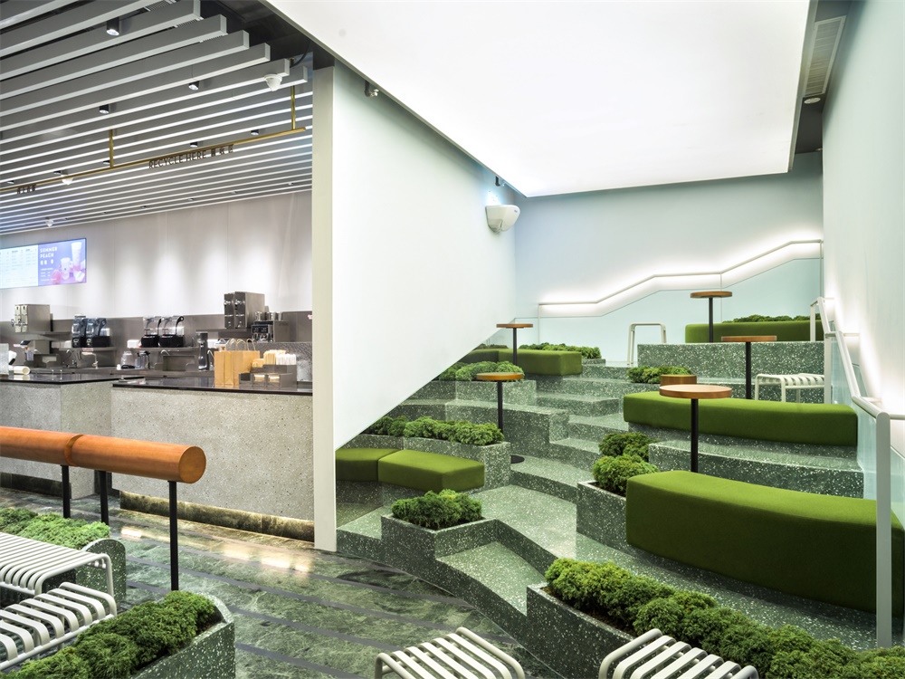 餐飲空間,杭州,喜茶,喜茶熱麥店,nota建築設計工作室,茶飲店設計