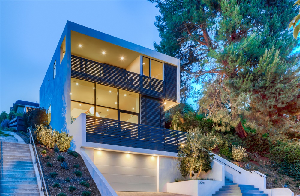 ANX,美國洛杉磯,Echo別墅,住宅空間,私人住宅,Aaron Neubert Architects