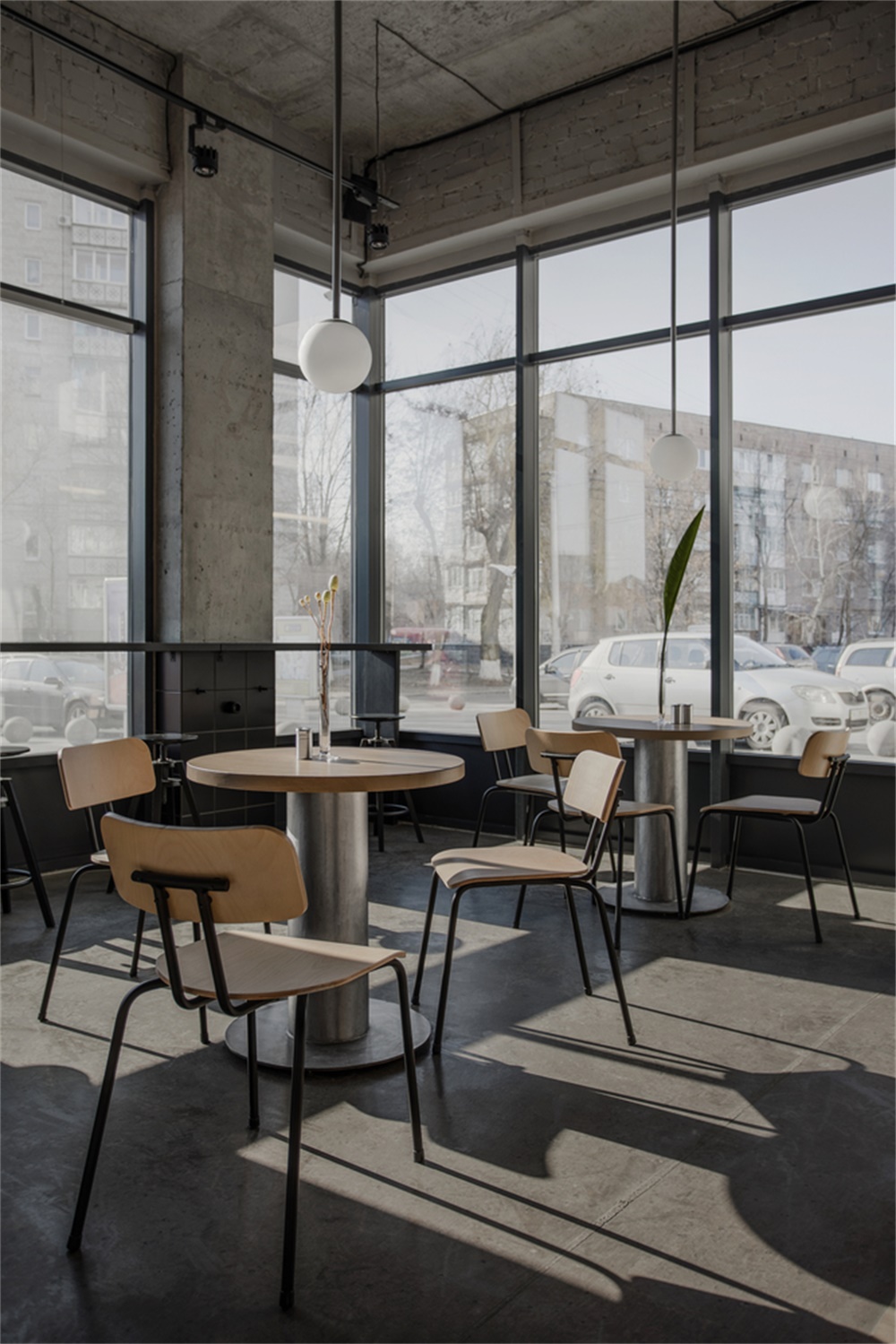 Pomidoros披薩店，Paliychuk Olga Design，餐飲空間，烏克蘭基輔，快餐店設計