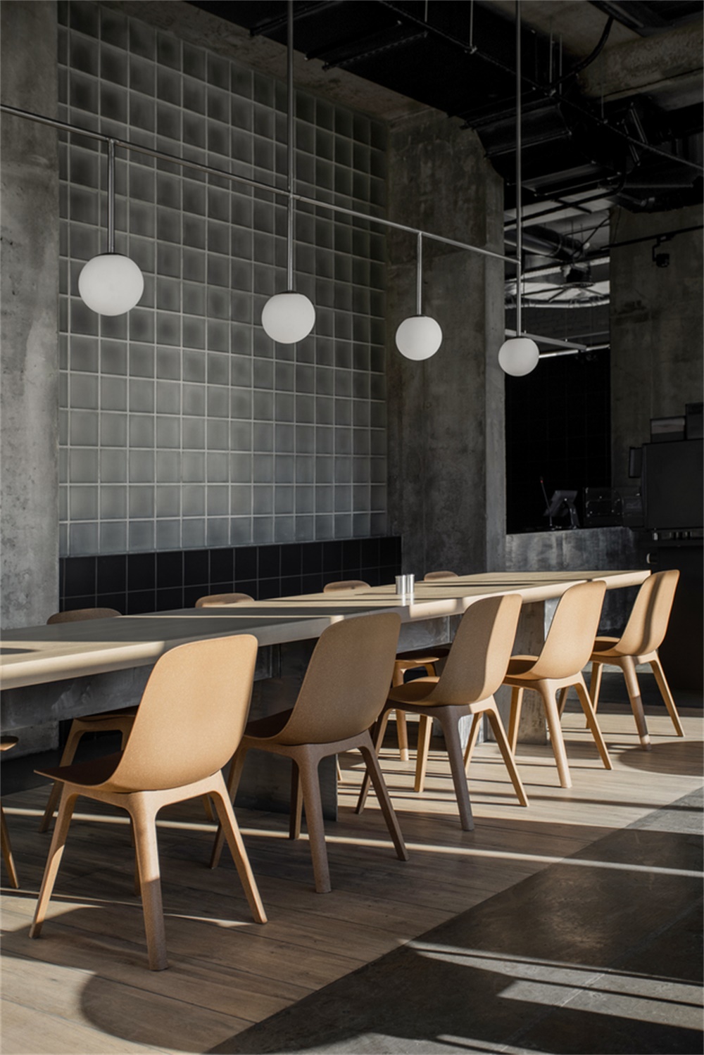 Pomidoros披薩店，Paliychuk Olga Design，餐飲空間，烏克蘭基輔，快餐店設計