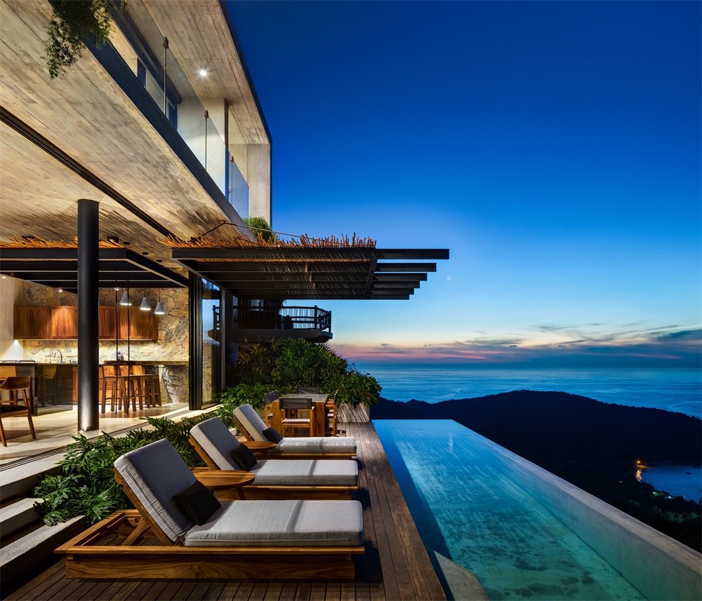 住宅空間，別墅設計，海濱別墅設計，墨西哥，Z House，Zozaya Arquitectos，私人住宅