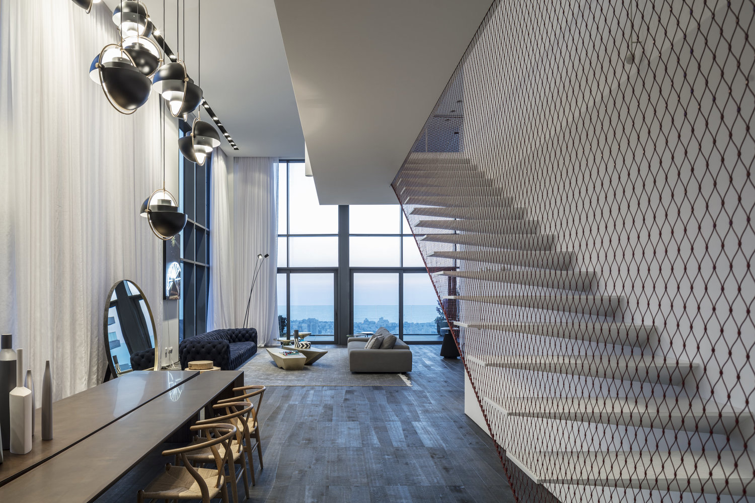 住宅空間,公寓設計,頂層公寓,特維拉夫,豪華公寓設計