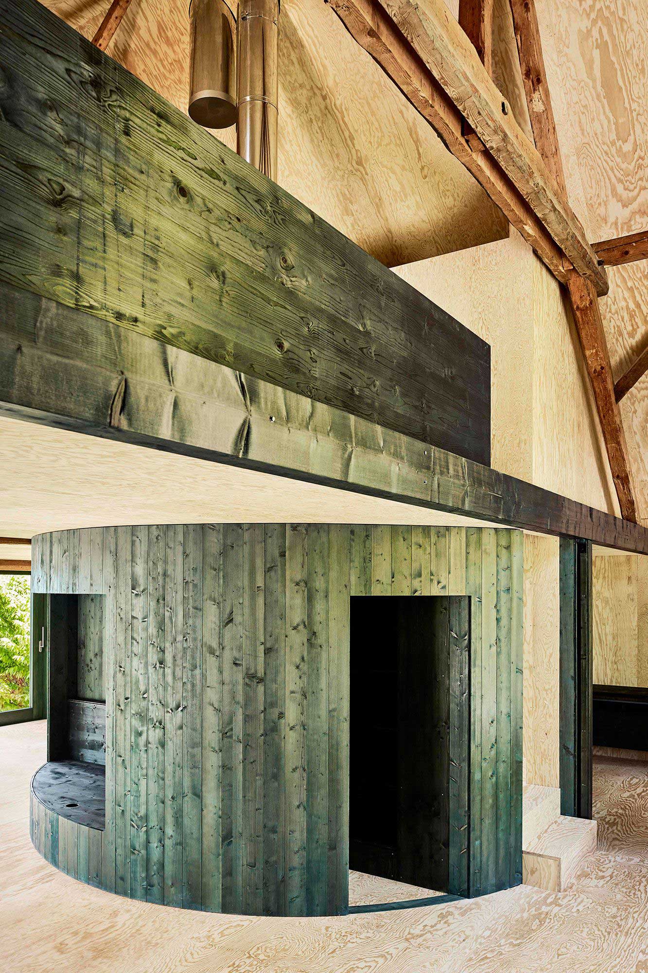 住宅空間,穀倉改造,住宅改造,Lilitt Bollinger,瑞士住宅