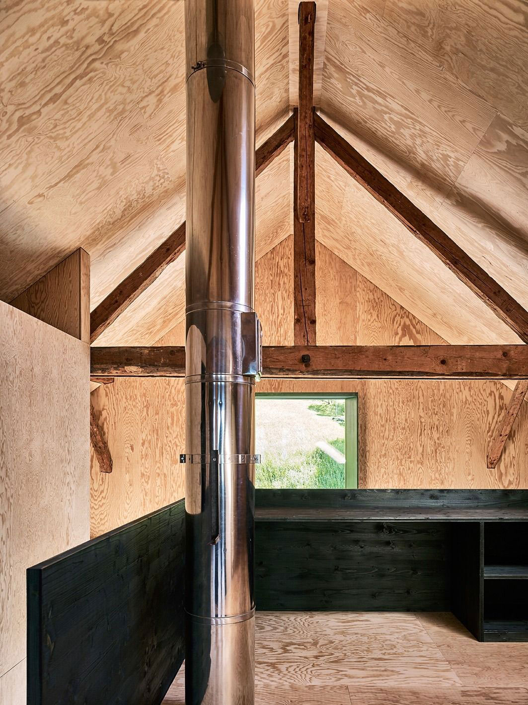 住宅空間,穀倉改造,住宅改造,Lilitt Bollinger,瑞士住宅