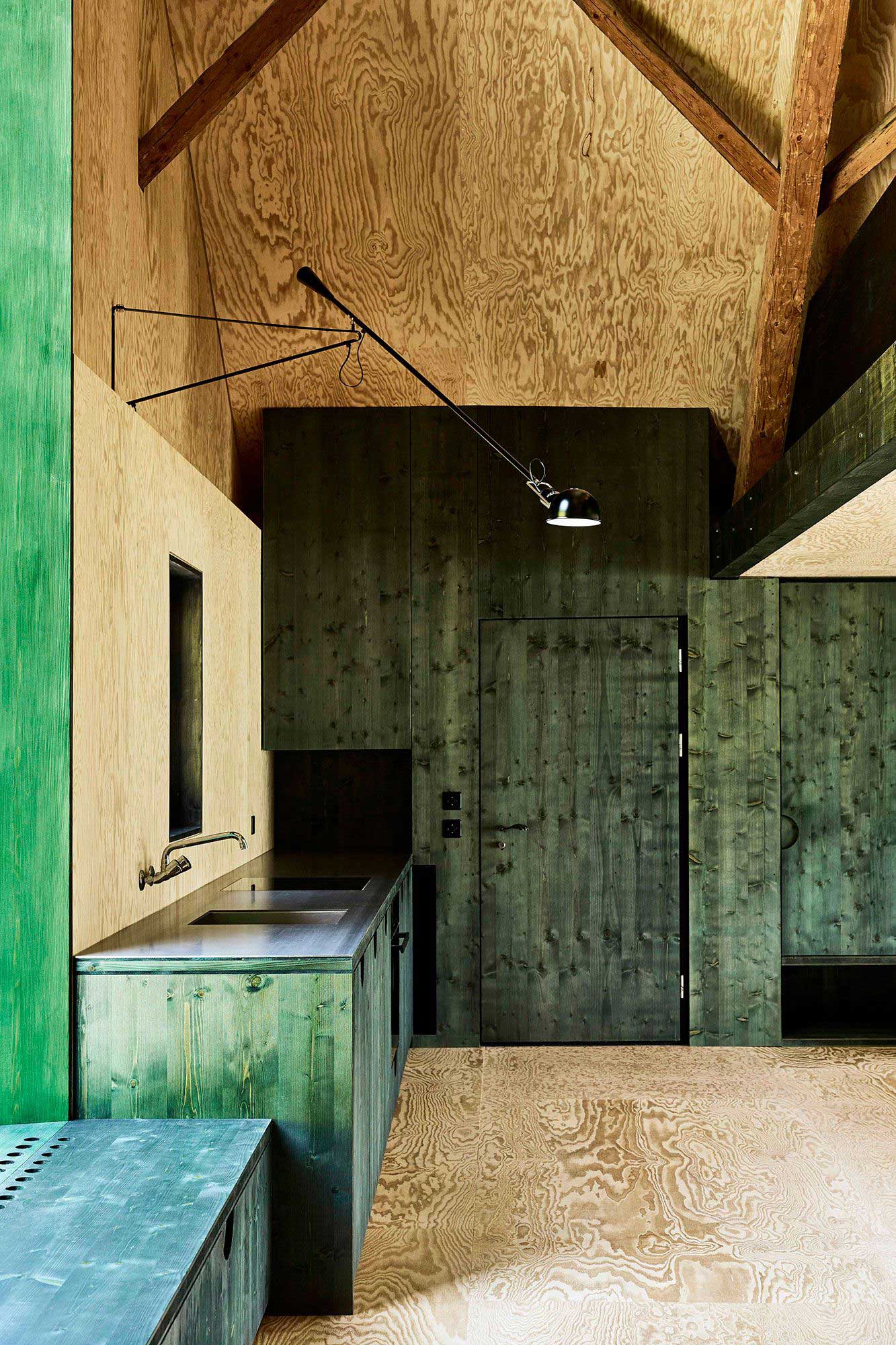 住宅空間,穀倉改造,住宅改造,Lilitt Bollinger,瑞士住宅