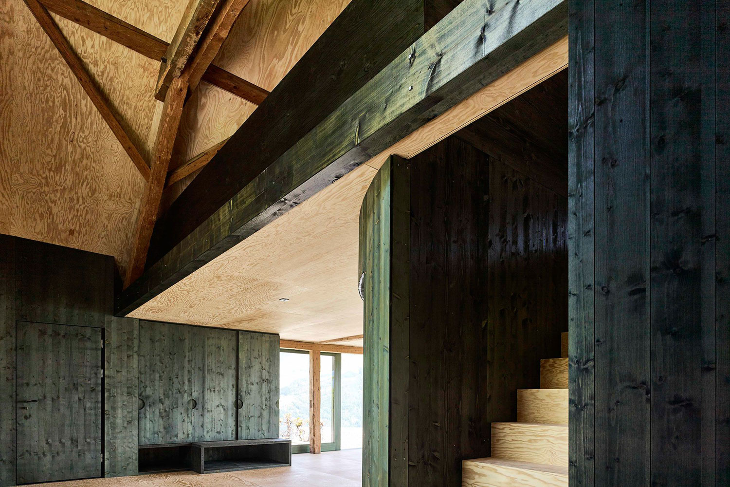 住宅空間,穀倉改造,住宅改造,Lilitt Bollinger,瑞士住宅