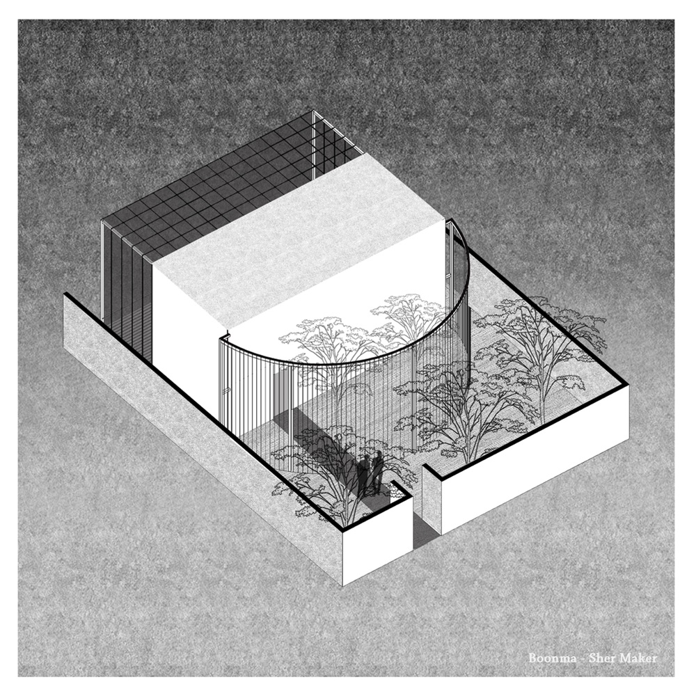 Sher Maker,Boonma咖啡店,泰國清邁,餐飲空間,咖啡店設計
