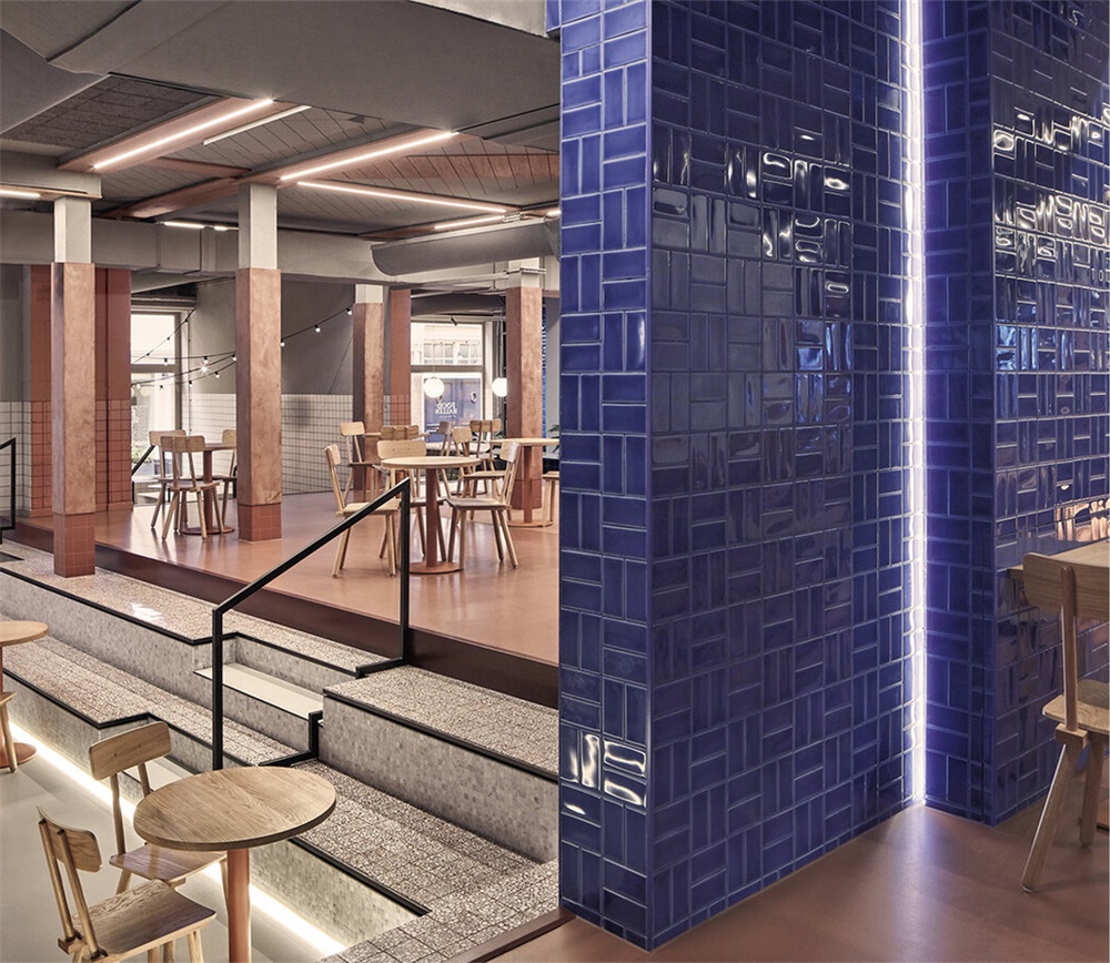 Studio Modijefsky,荷蘭海牙,Foodhallen美食廣場,餐飲空間,改造設計