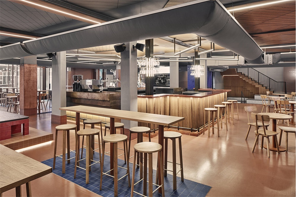 Studio Modijefsky,荷蘭海牙,Foodhallen美食廣場,餐飲空間,改造設計