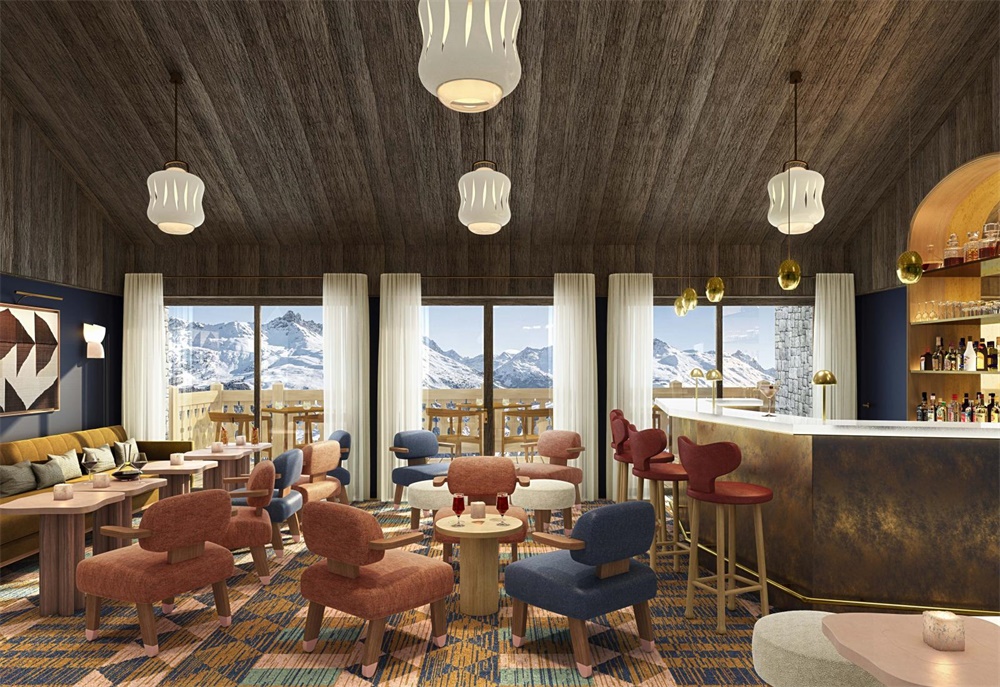 法國梅裏貝爾,Le Coucou酒店,Pierre Yovanovitch,酒店設計,度假酒店,建築改造