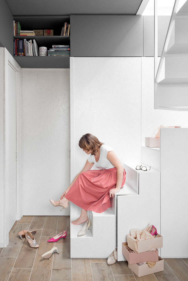 住宅空間,公寓設計,極簡主義住宅,開放式公寓,小戶型