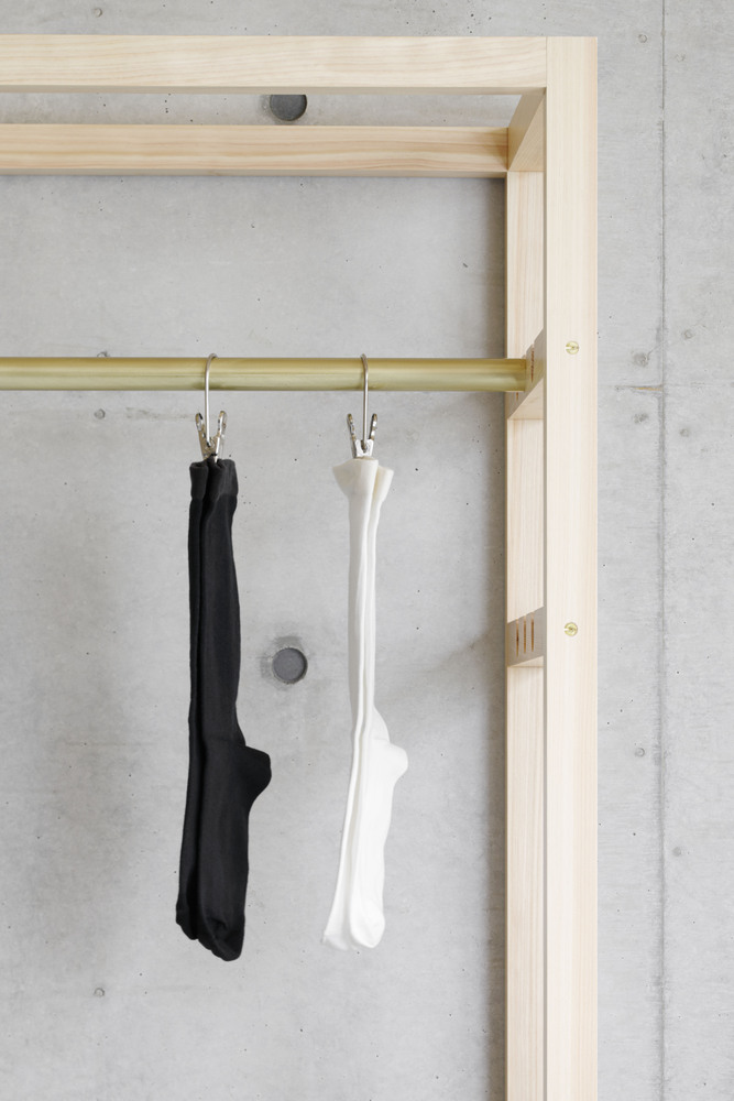 ROTOTO,襪子陳列室,辦公空間,ROTOTO,日本奈良,陳列室設計,多功能空間