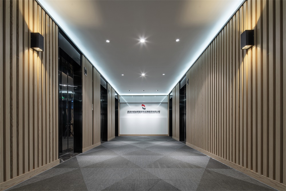 辦公空間,國內辦公室設計,深圳,振業集團子公司辦公室,裏外營造