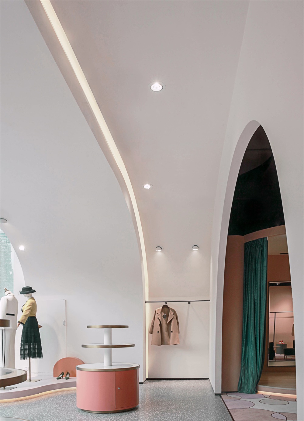 商業空間,無非設計,佛山,項目投稿,Ttsp·X 女裝,女裝店設計,服裝店設計