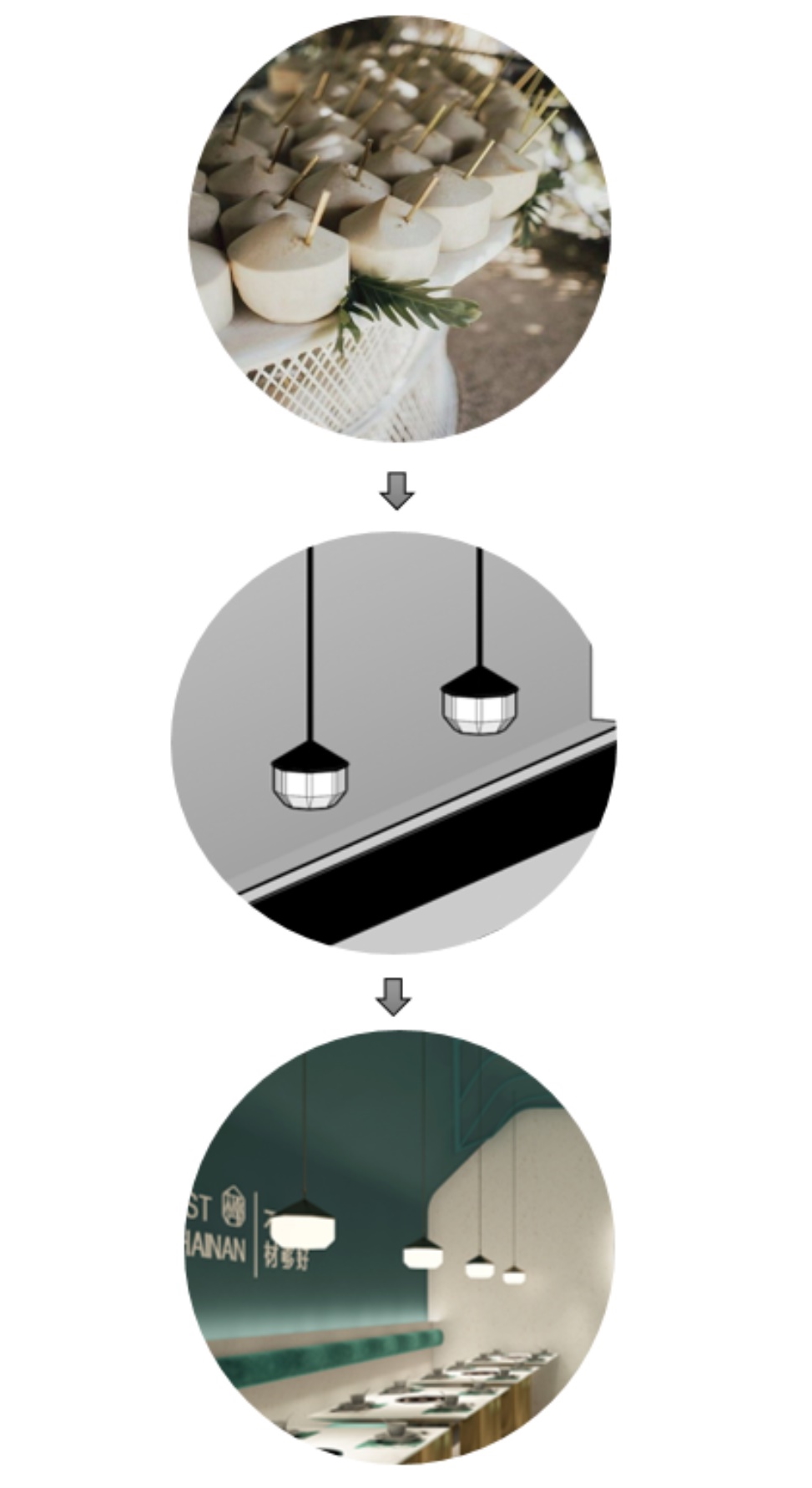 藝鼎設計,餐廳設計,椰子雞餐廳設計,火鍋餐廳,廣州,特色餐廳設計,椰客·YECO