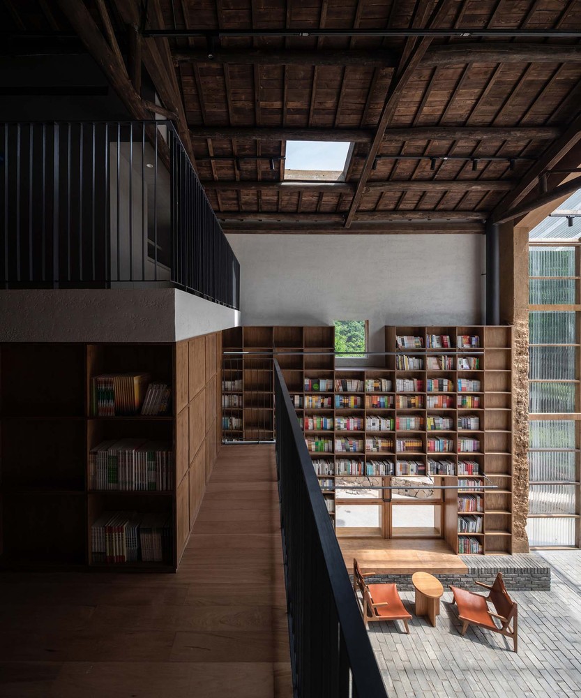商業空間,書店設計,青龍塢,言幾又,鄉村書店,建築改造,西濤設計工作室