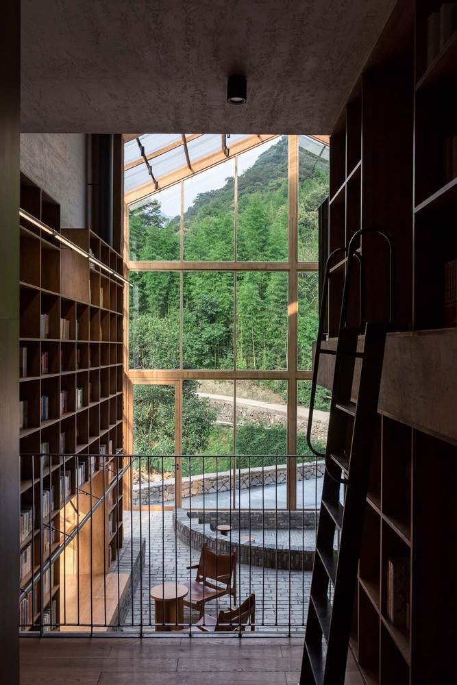 商業空間,書店設計,青龍塢,言幾又,鄉村書店,建築改造,西濤設計工作室