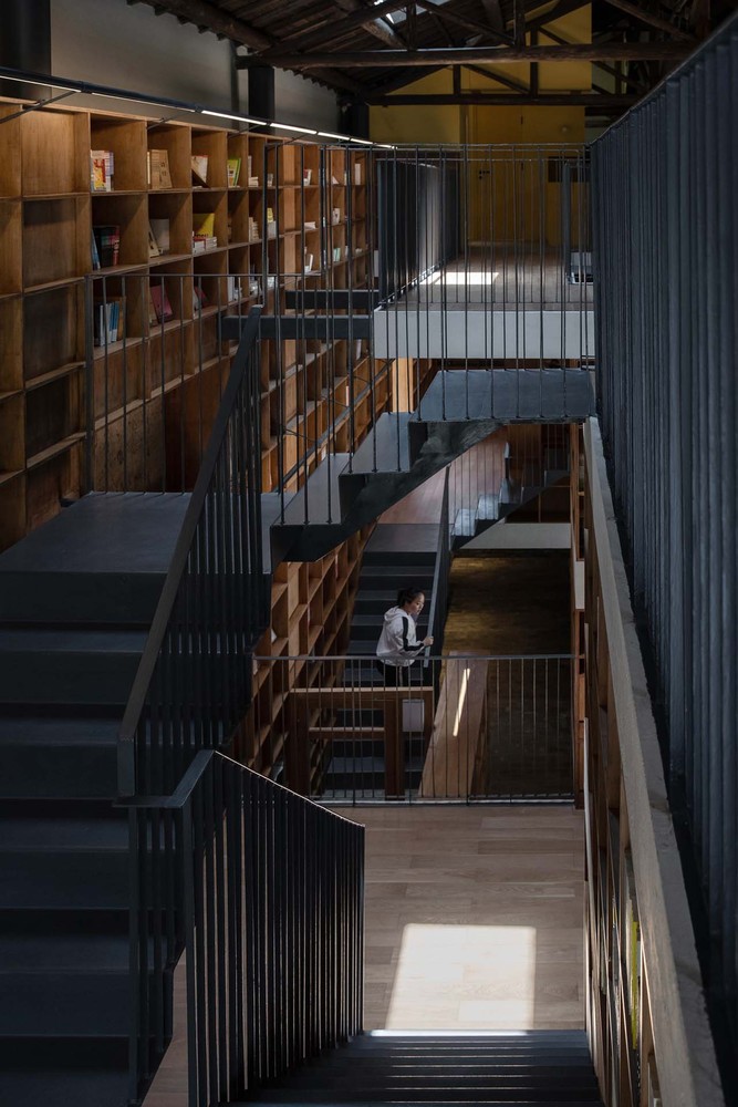 商業空間,書店設計,青龍塢,言幾又,鄉村書店,建築改造,西濤設計工作室