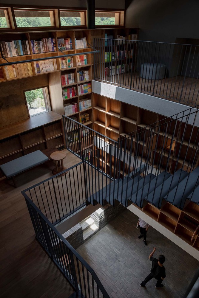 商業空間,書店設計,青龍塢,言幾又,鄉村書店,建築改造,西濤設計工作室