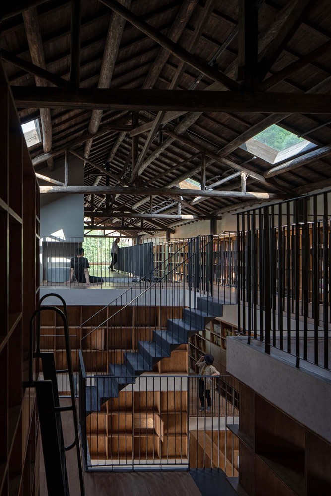 商業空間,書店設計,青龍塢,言幾又,鄉村書店,建築改造,西濤設計工作室