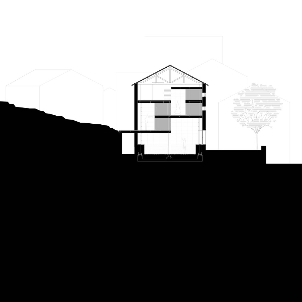 商業空間,書店設計,青龍塢,言幾又,鄉村書店,建築改造,西濤設計工作室