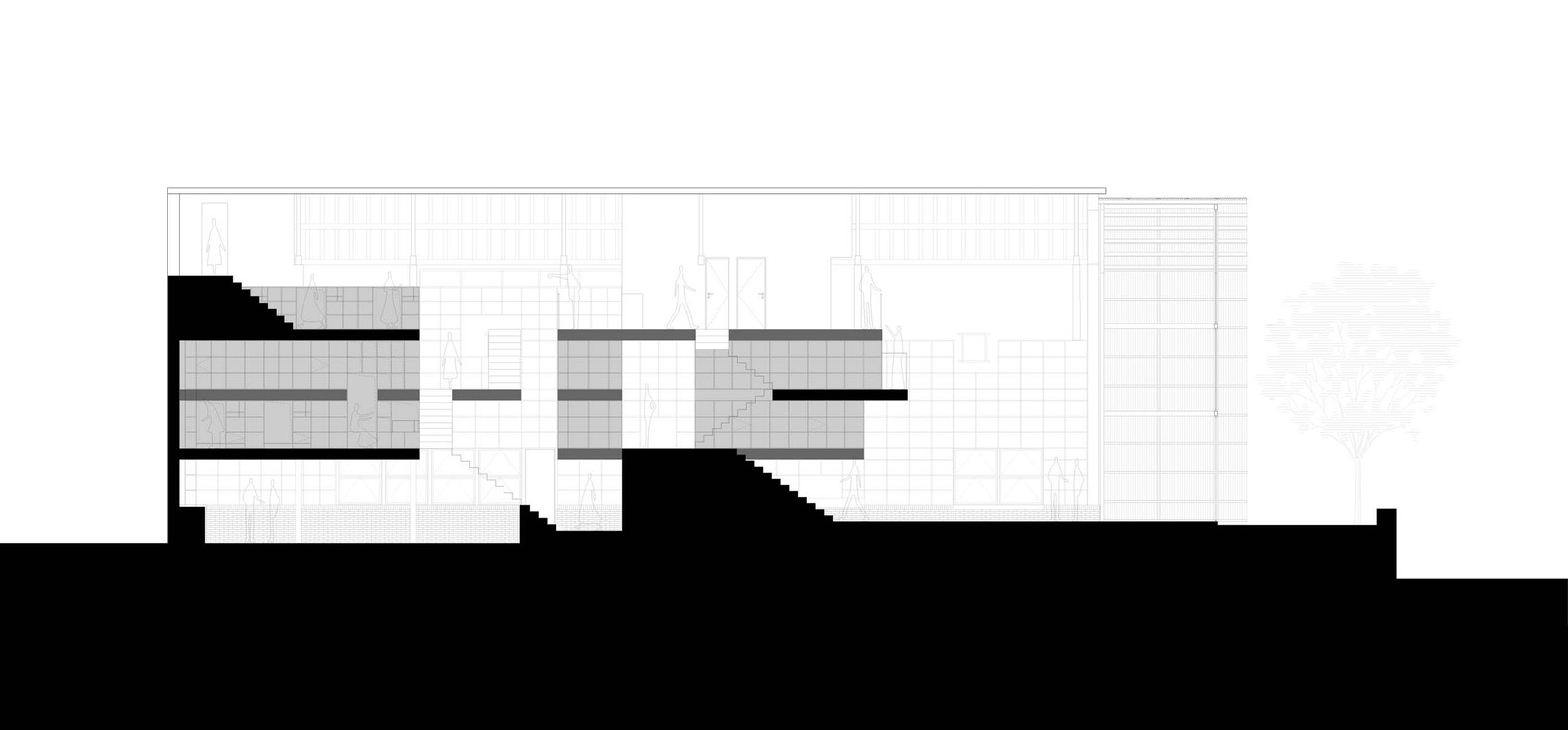 商業空間,書店設計,青龍塢,言幾又,鄉村書店,建築改造,西濤設計工作室