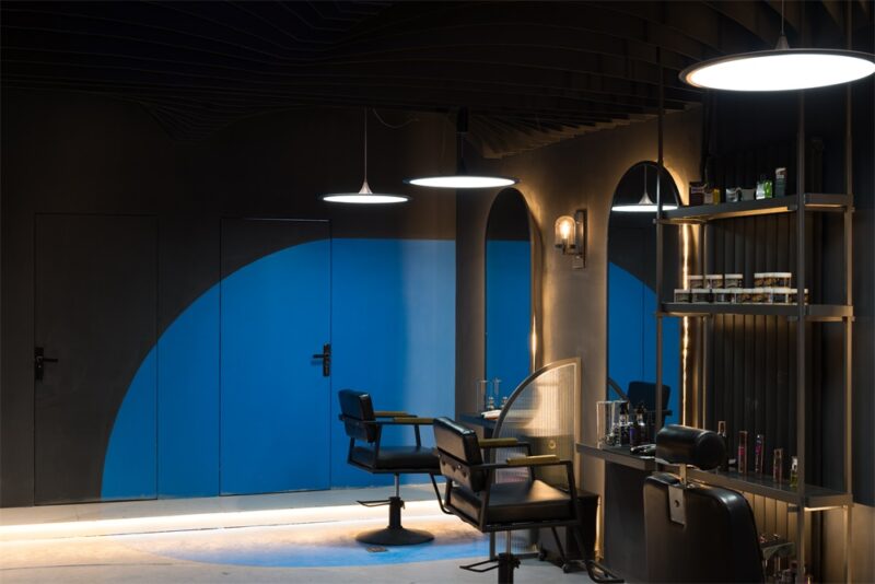 五德設計 l 蘭州HANA美發集合店