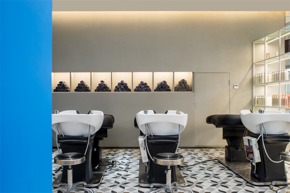 美發集合店,美發店設計,蘭州美發店,美發沙龍設計,五德設計,項目投稿