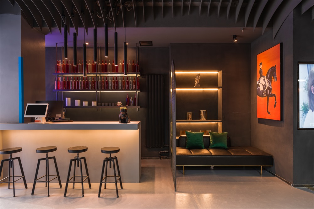 美發集合店,美發店設計,蘭州美發店,美發沙龍設計,五德設計,項目投稿