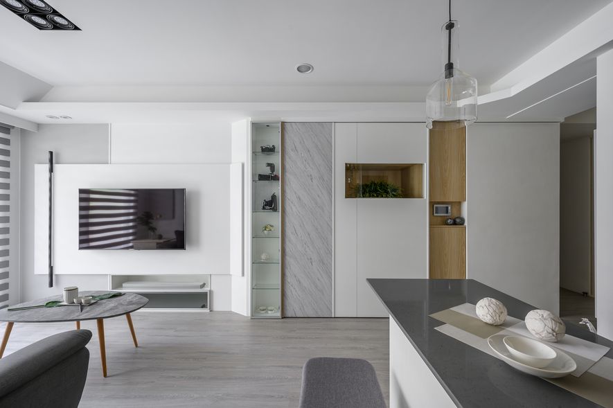 住宅空間，極簡風格，龍雲設計，台灣設計，open design，項目投稿