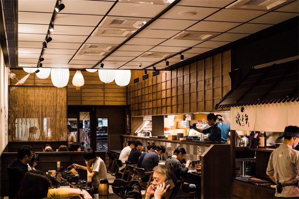 餐飲空間，弄木人文空間，日式餐廳設計，日式風格，台灣設計，open design，項目投稿