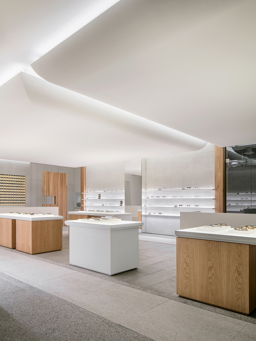 商業空間,零售空間,品牌旗艦店,品牌眼鏡店,Labotory