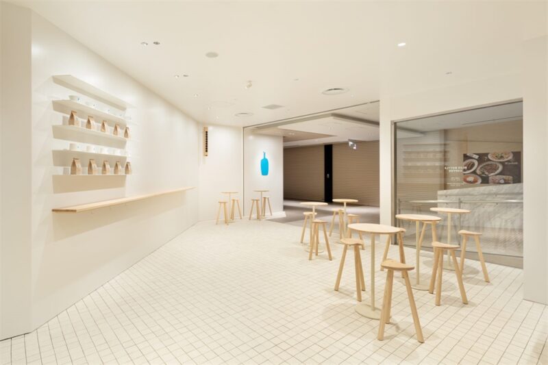 Schemata Architects | 東京銀座小藍瓶咖啡Blue Bottle Coffee