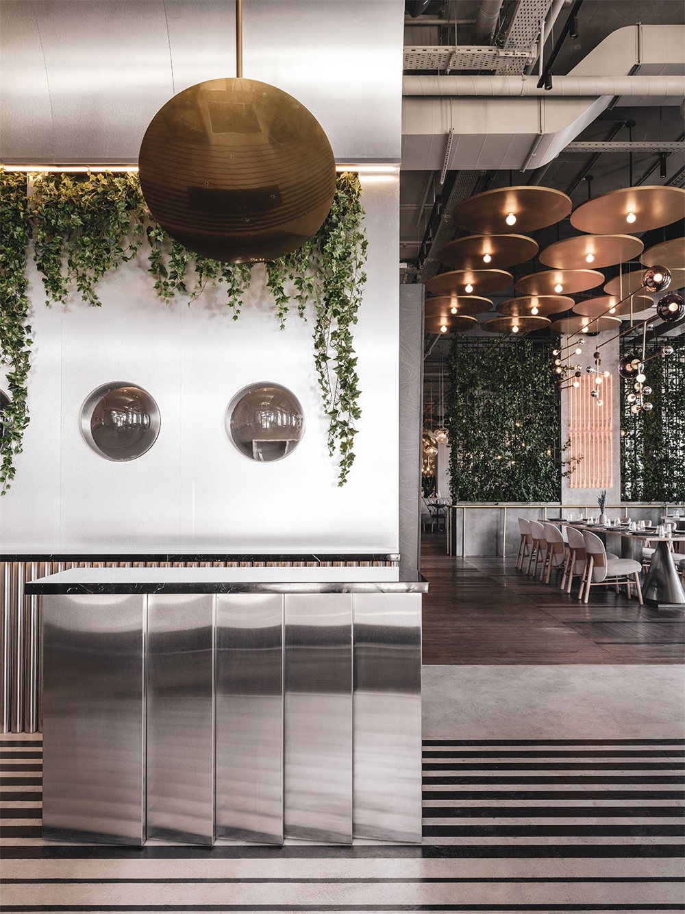 餐飲空間，咖啡廳設計，莫斯科，複古主義，Asthetique，CaféPolet咖啡館