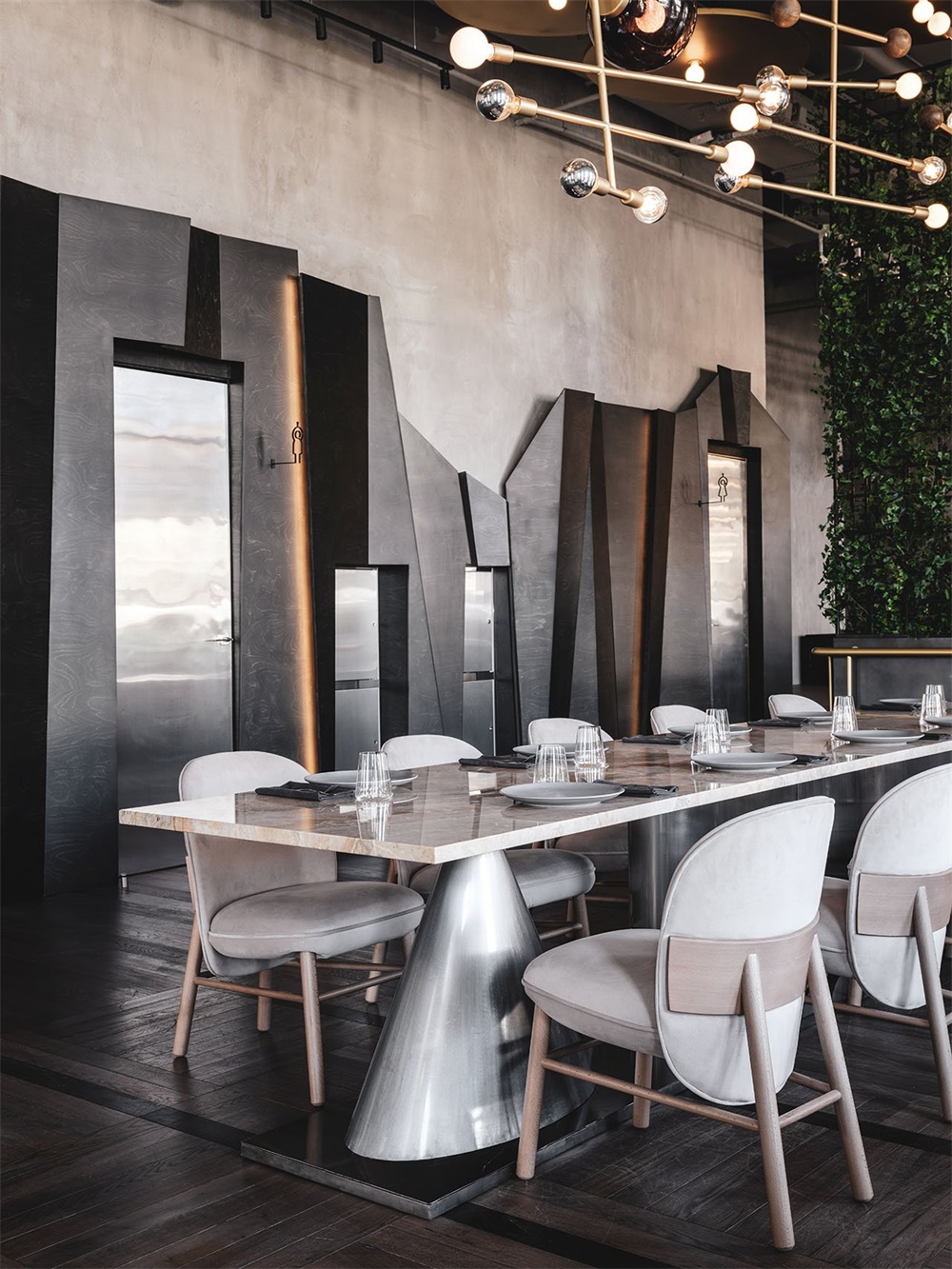 餐飲空間，咖啡廳設計，莫斯科，複古主義，Asthetique，CaféPolet咖啡館