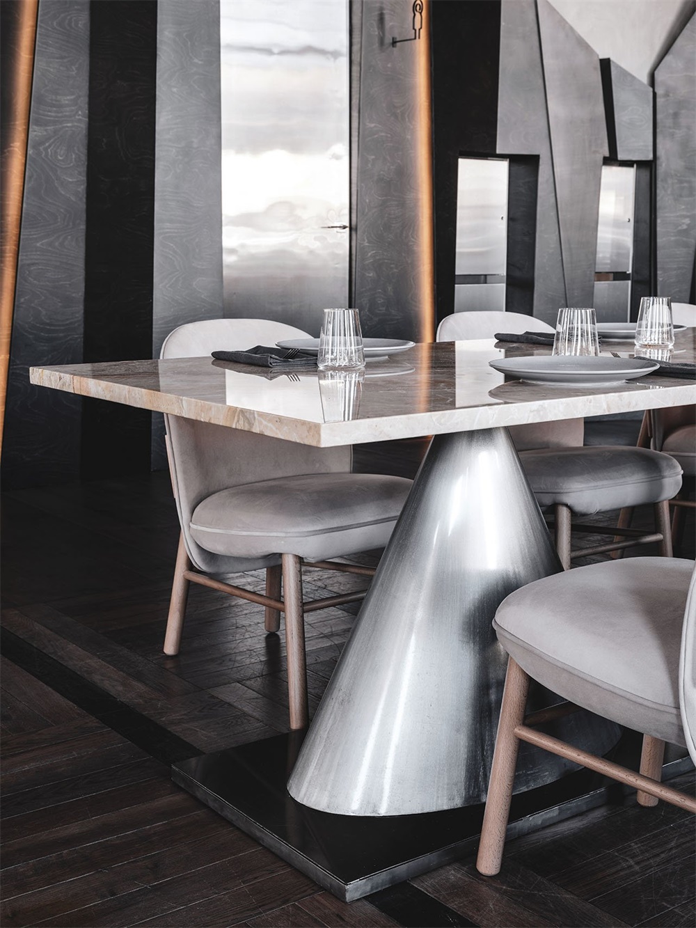 餐飲空間，咖啡廳設計，莫斯科，複古主義，Asthetique，CaféPolet咖啡館