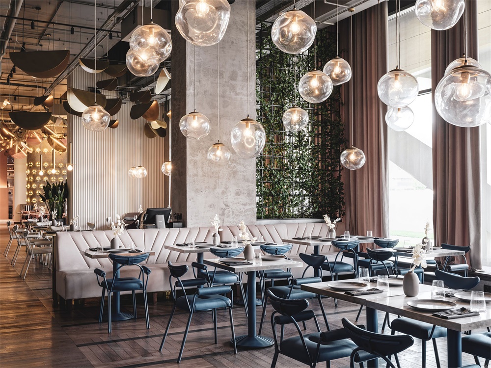 餐飲空間，咖啡廳設計，莫斯科，複古主義，Asthetique，CaféPolet咖啡館