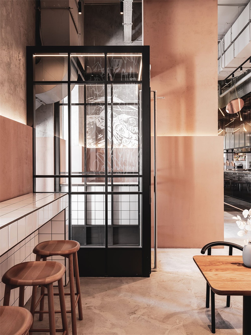 餐飲空間，咖啡廳設計，莫斯科，複古主義，Asthetique，CaféPolet咖啡館