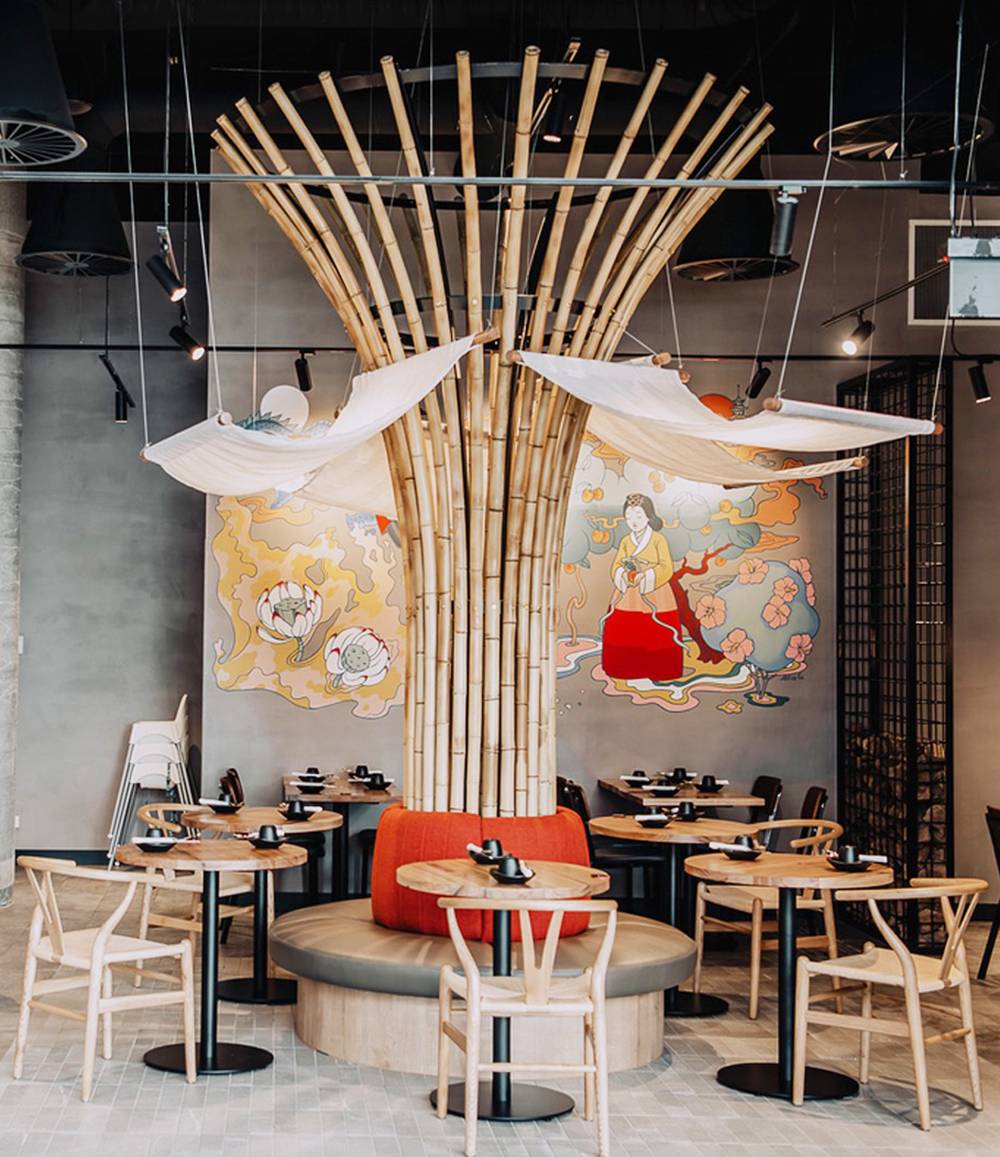 餐飲空間，韓國餐廳設計，墨爾本，亞洲風情餐廳